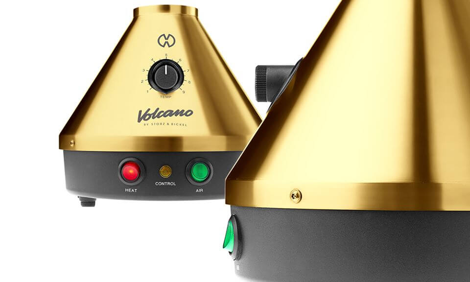 The Gold Volcano Vaporizer – Storz & Bickel Release the 20th Anniversary Gold Edition Classic Volcano