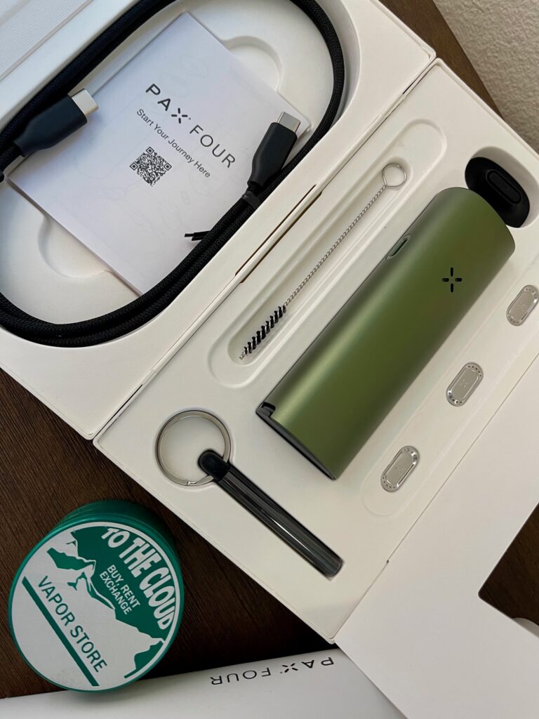 PAX 4 vaporizer packaging 