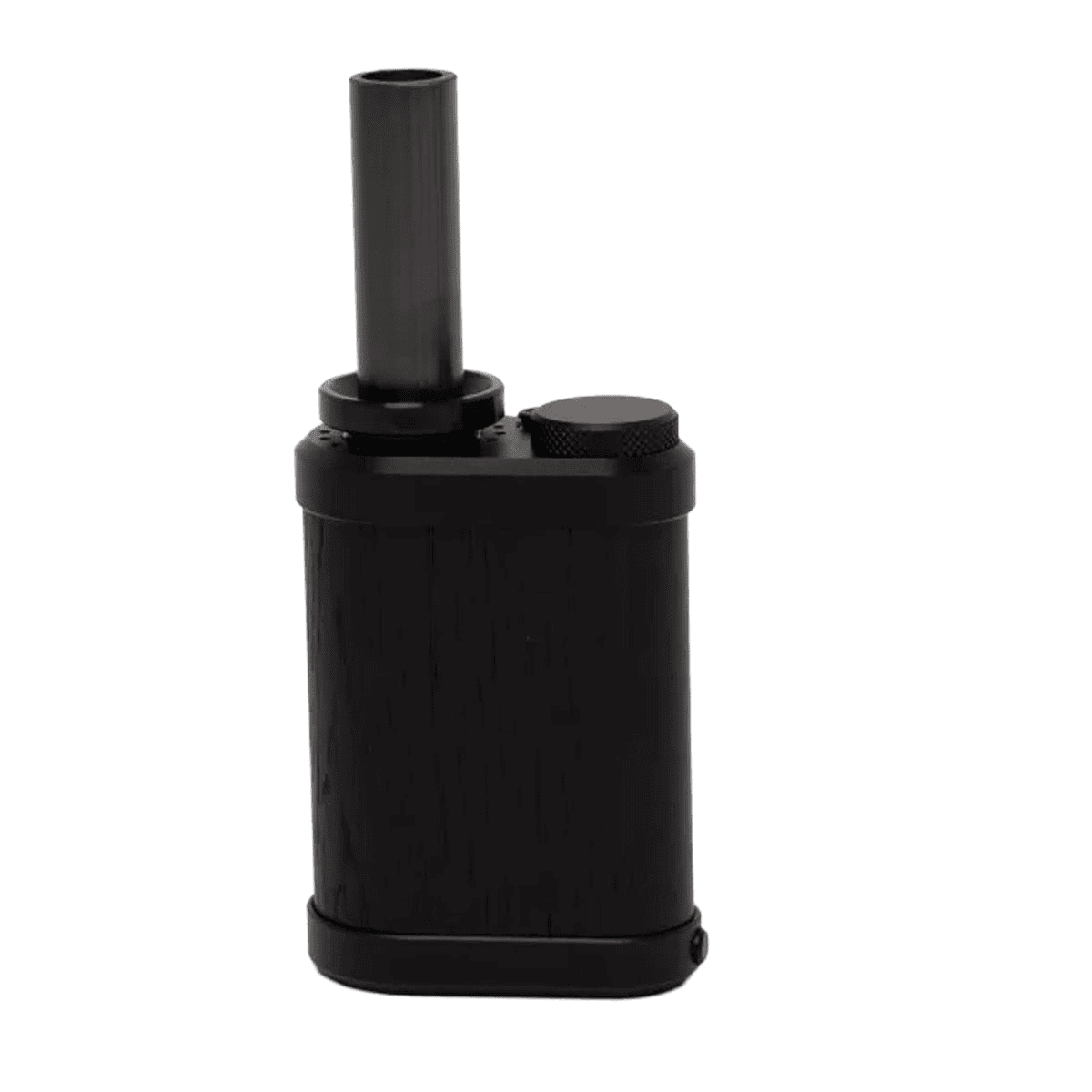 Tinymight 2 Black vaporizer with black oak body and zirconia stem
